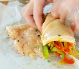 Stuffed Chicken Breasts with Sweet Peppers and Thyme