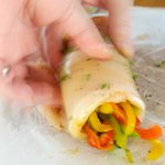 Roll as tightly as possible