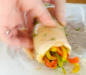 Stuffed Chicken Breasts with Sweet Peppers and Thyme