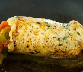 Stuffed Chicken Breasts with Sweet Peppers and Thyme