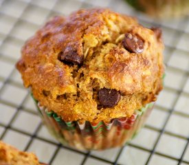 Banana Chocolate Chip Yogurt Muffins