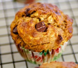 Banana Chocolate Chip Yogurt Muffins