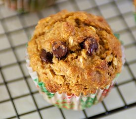 Banana Chocolate Chip Yogurt Muffins