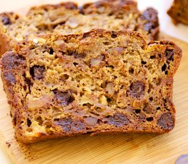 Hawaiian Banana Chocolate Bread