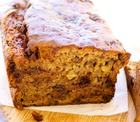 Hawaiian Banana Chocolate Bread