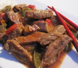 Slow-Cooked Pepper Steak