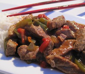 Slow-Cooked Pepper Steak