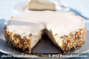Elaine's Kahlua and Cream Cheesecake