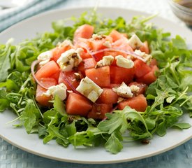 Arugula, Watermelon and Feta Salad