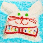 Cute Bunny Cake for Easter 