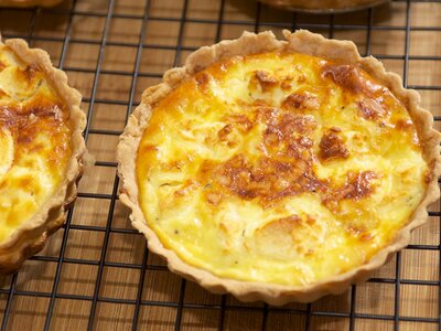 Five Cheese Quiche