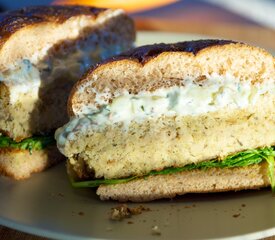 Salmon Rosemary Burgers 