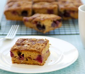 Blueberry and Sour Cream Coffeecake