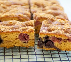 Blueberry and Sour Cream Coffeecake