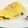 Breakfast Spinach and Tomato Cheese Omelet