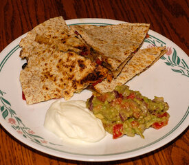 Healthy Farmer's Market Vegetarian Quesadillas