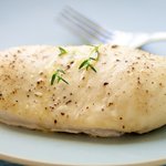 Basic Poached Chicken Breasts