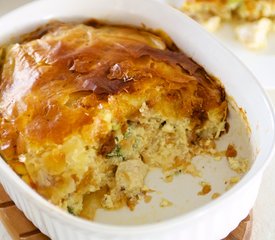 Phyllo Chicken with Bacon, Broccoli and Cheese