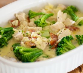 Phyllo Chicken with Bacon, Broccoli and Cheese