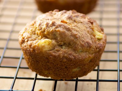 Pineapple-Bran Whole-Wheat Muffins