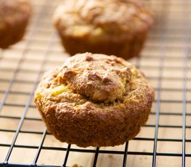 Pineapple-Bran Whole-Wheat Muffins