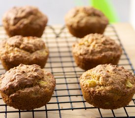 Pineapple-Bran Whole-Wheat Muffins