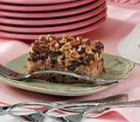 Chocolate Chip-Date Cake