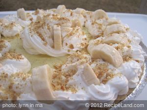 Easy and Yummy Banana Cream Pie