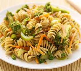 Broccoli Pasta with Sesame Sauce