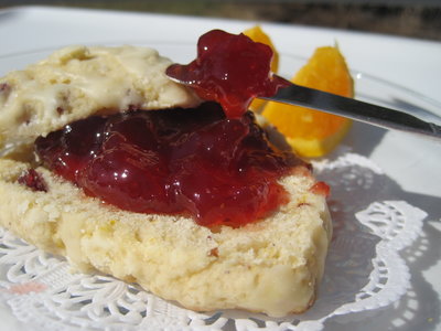 Buttermilk Cranberry Scones