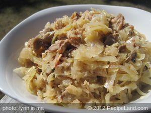 Sauerkraut with Country-Style Ribs
