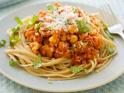 Best Chickpea Bolognese