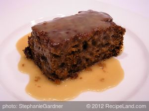 Traditional Sticky Toffee Pudding