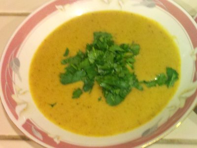 Coconut Curried Butternut Squash Soup