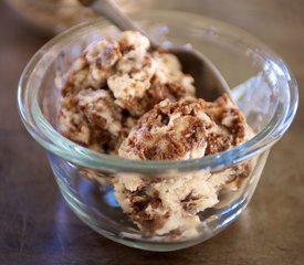 Fudgy Rocky Road Brownie Frozen Yogurt