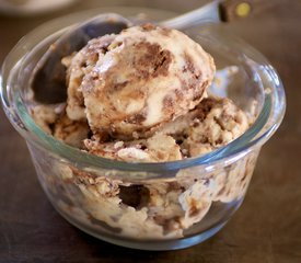 Fudgy Rocky Road Brownie Frozen Yogurt