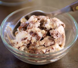 Fudgy Rocky Road Brownie Frozen Yogurt