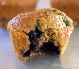 Oatmeal Blueberry Muffins