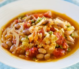 Cabbage Bean Soup