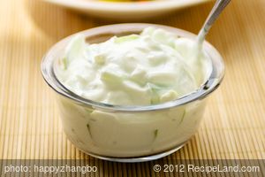 Creamy Cucumber Salad recipe