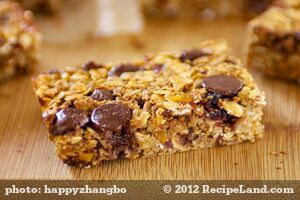 Oatmeal-Bran Cookie Bars recipe
