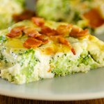 Broccoli Bacon Quiche (Crustless)