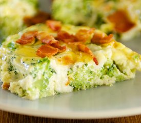 Broccoli Bacon Quiche (Crustless)