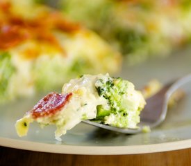 Broccoli Bacon Quiche (Crustless)