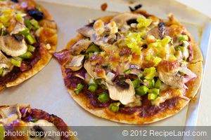 Quick Tortilla Pizzas recipe