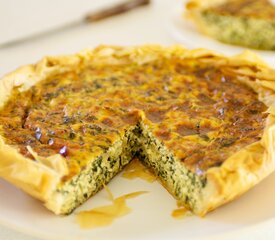 Italian Spinach Ricotta Quiche