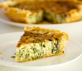 Italian Spinach Ricotta Quiche