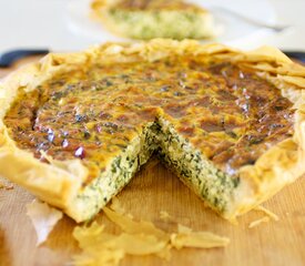 Italian Spinach Ricotta Quiche