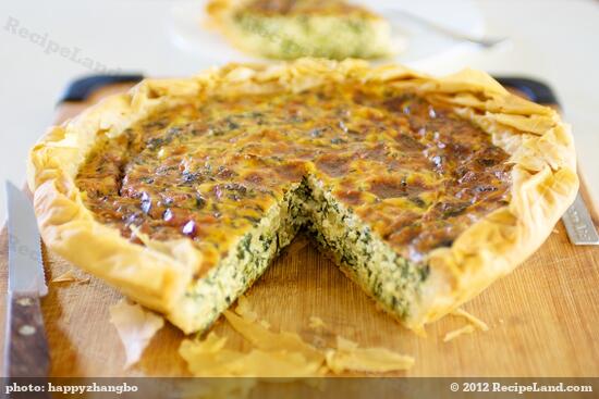 Italian Spinach Ricotta Quiche