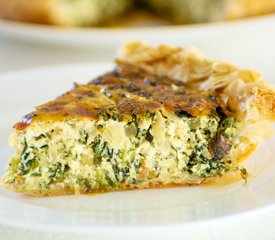 Italian Spinach Ricotta Quiche